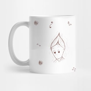 Cute Christmas Wood Elf Mug